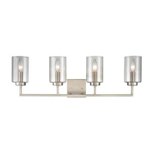 Thomas Lighting West End Bathroom Vanity Light - 4-Light - 31-in - Brushed Nickel