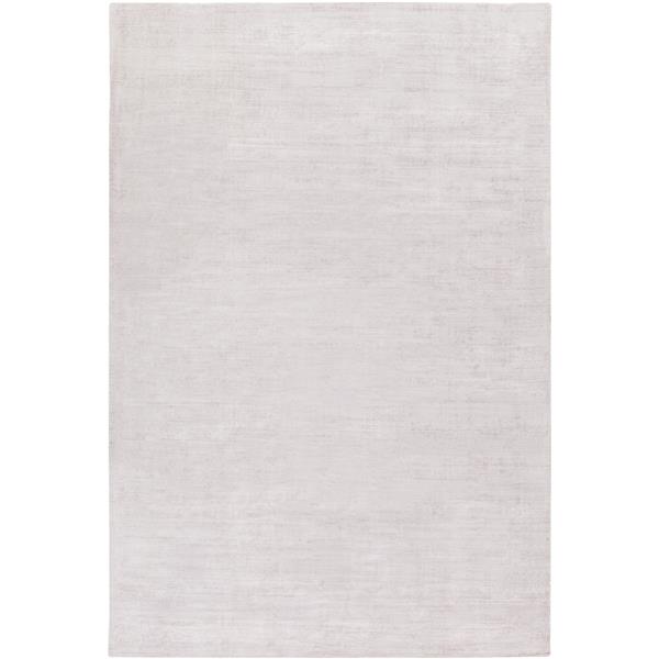 Surya Viola Solid Area Rug 6ft x 9ft Rectangular Gray VIO2000