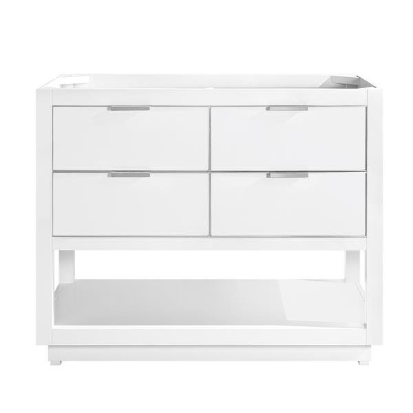 Avanity Mason 42-in White Freestanding Bathroom Vanity Cabinet