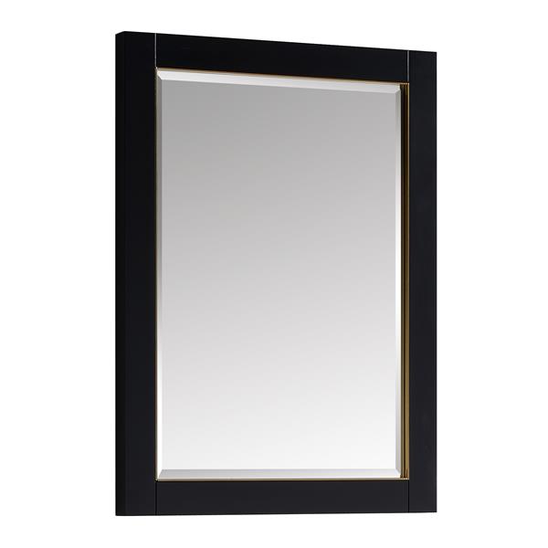 Avanity Mason 24-in Mirror - Black/Matte Gold