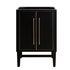 Avanity Mason 24-in Black Bathroom Vanity Cabinet