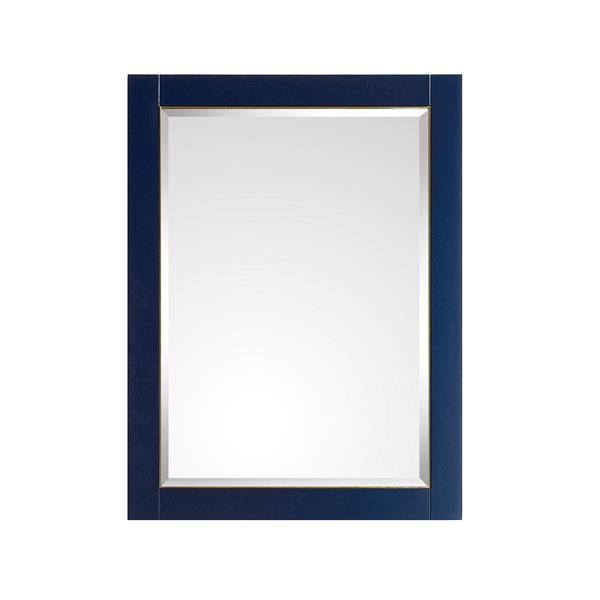 Avanity Mason 24-in Mirror - Navy Blue/Matte Gold