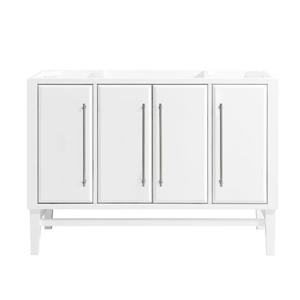 Avanity Mason 48-in White Bathroom Vanity Cabinet