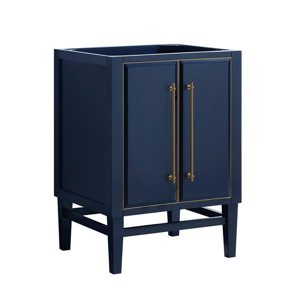 Avanity Mason 24-in Navy Blue Bathroom Vanity Cabinet