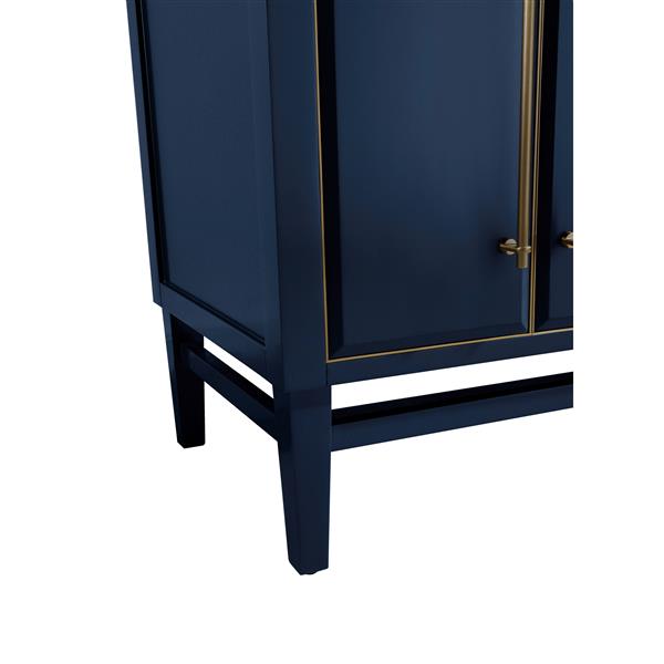 Avanity Mason 24-in Navy Blue Bathroom Vanity Cabinet