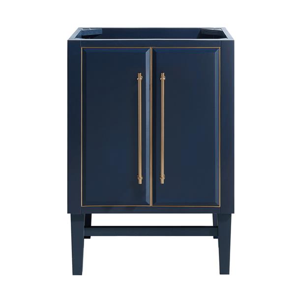 Avanity Mason 24-in Navy Blue Bathroom Vanity Cabinet