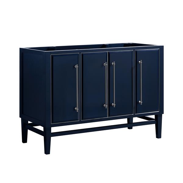 Avanity Mason 48-in Navy Blue Bathroom Vanity Cabinet