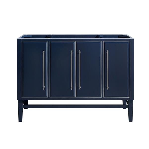 Avanity Mason 48-in Navy Blue Bathroom Vanity Cabinet