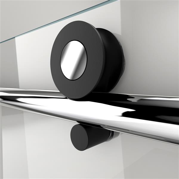 DreamLine Enigma-XT Shower Enclosure - 56.38-60.38-in x 76-in - Tuxedo