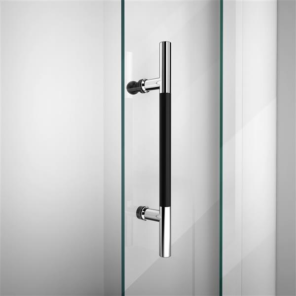 DreamLine Enigma-XT Shower Enclosure - 56.38-60.38-in x 76-in - Tuxedo