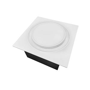 Ventillateur de salle bains L6 Series de Aero Pure, 80 PCM, 0,3 Sones, blanc