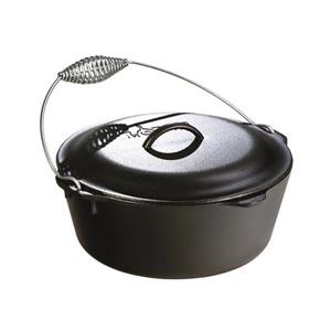 Lodge Cast Iron Dutch Oven with Spiral Handle - 7 qt.