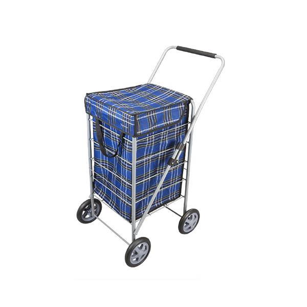 Metaltex  Explorer Shopping Cart - Blue