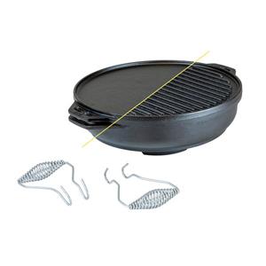 Lodge Cast Iron Cook-It-All - 14.7-in. - Black