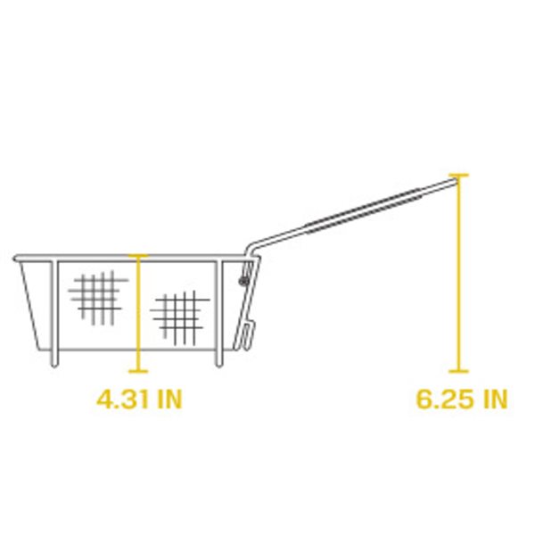 Panier à friture de Lodge, 11,5 po