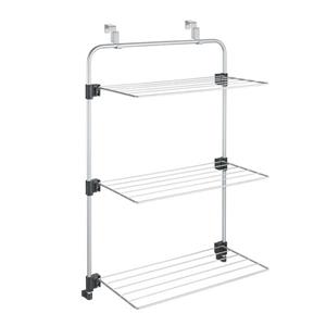 Séchoir mural Gake de Metaltex, 22,44 x 36,61 x 12,2 po, gris