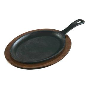 Lodge Cast Iron Oval Serving Griddle - 11.75 x 9.25-in.