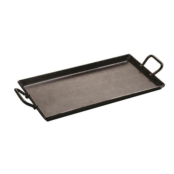 Seasoned Steel Griddle, 18 x 10-in.