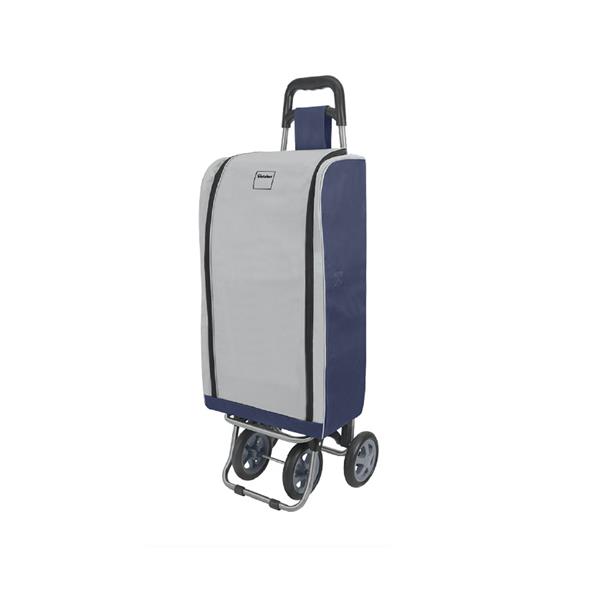Metaltex Lotus Shopping Trolley with Insulated Portable Bag