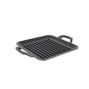 Lodge Chef's Collection Cast Iron Square Grill Pan - 11-in
