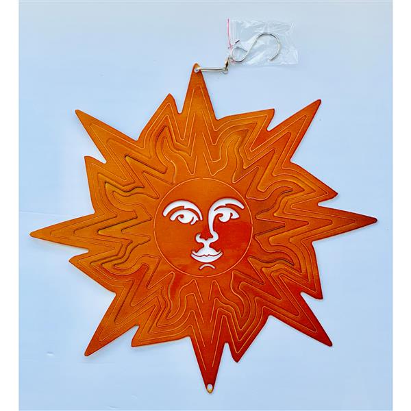 Dundee Deco Falkirk Wind Spinner - Sun - Copper