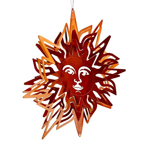 Dundee Deco Falkirk Wind Spinner - Sun - Copper