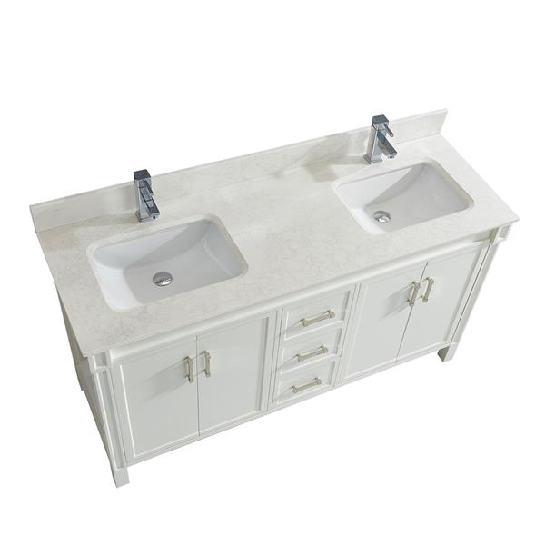 Spa Bathe Sedona Series Bathroom Vanity, 63 Bathroom Vanity Double Sink