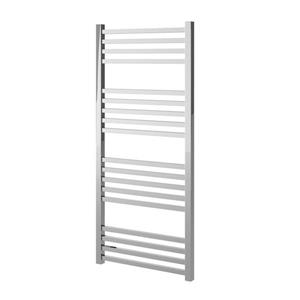 Chauffe-serviette électrique Quebic Straight d'American Towel Rack, chrome poli, 43,3 po x 23,62 po