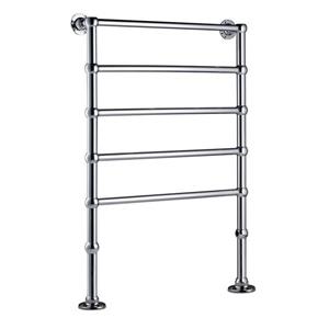 Chauffe-serviette/radiateur électrique Edwardian d'American Towel Rack, chrome poli, 36,22 po x 23,62 po