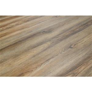 PROTIER Cosenza SPC Vinyl Plank - 7-in x 54-in - Brown