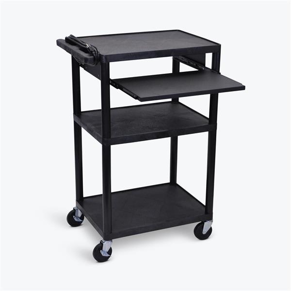 Luxor AV Cart - Three Shelves