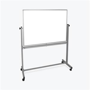 Luxor Double-Sided Magnetic Whiteboard - 48-in  x 36-in