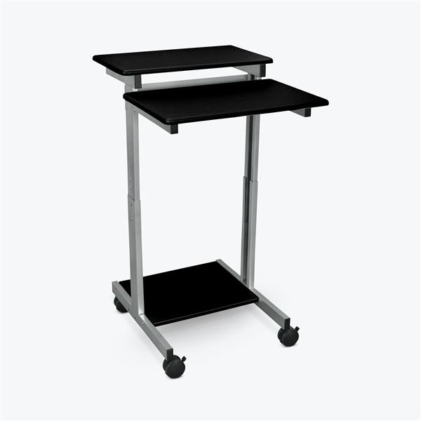 Luxor 24-in Standing Presentation Station - Black