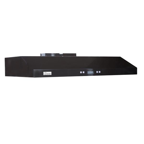 Turin Swift II Electronic Under Range Hood 30in Black