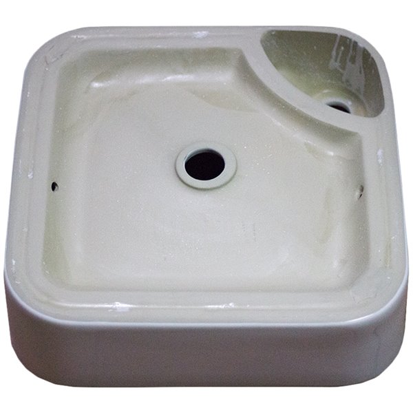 American Imaginations Vessel Sink - 16.9-in - White