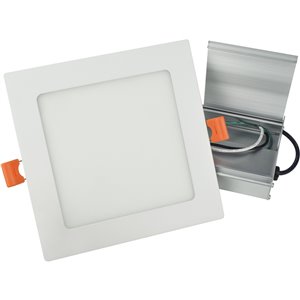Luminaire encastré rond de American Imaginations, 4 po, blanc