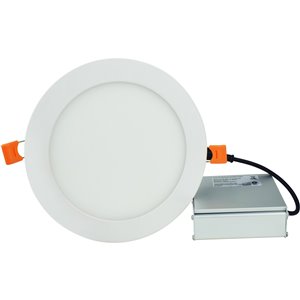Luminaire encastré rond de American Imaginations, 4 po, blanc