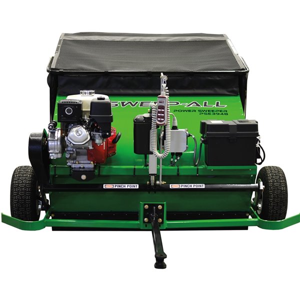 Sweep-All 9 HP Honda Powered Turf Sweeper - 48-in Brush