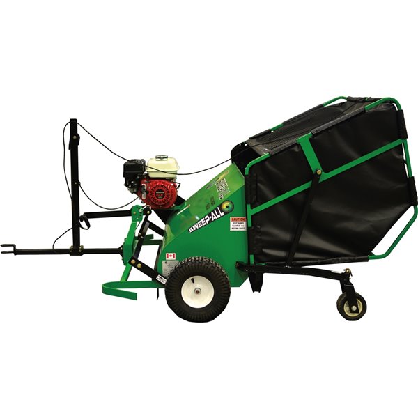 Sweep-All 5.5 HP Honda Powered Turf Sweeper - 48-in Brush