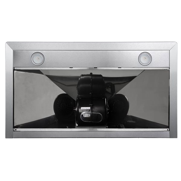 Cosmo Wall Mount Range Hood - Ultra Quiet - 380 CFM - 36-in - Stainless Steel