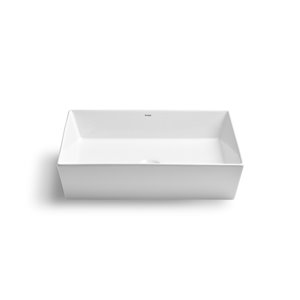 Cheviot Flex Vessel Bathroom Sink - 20.25-in - White