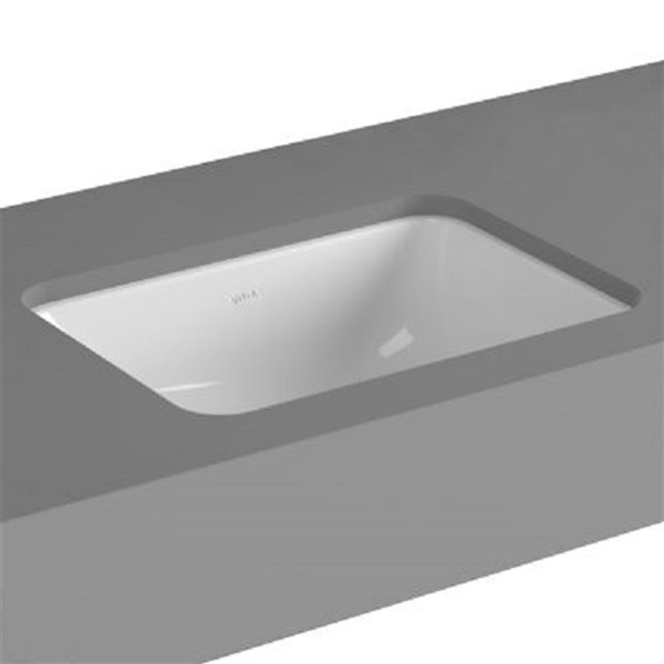Cheviot Seville Undermount Bathroom Sink - 19.75-in - White