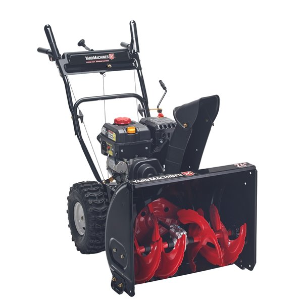 Yard Machines 2 stage 24" 208cc snow blower won't start Snowblower Forum