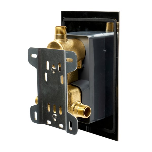 ALFI brand Thermostatic Mixing Shower Valve - Brushed Nickel