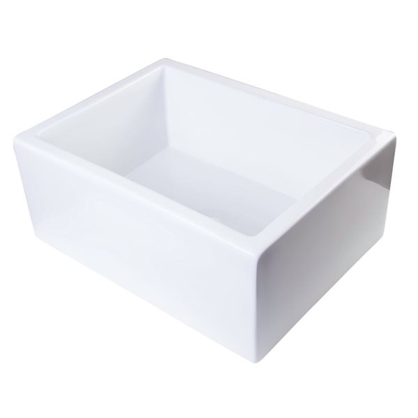 Franke FHK710-30WH Farm House 30-1/8" Fireclay Apron Front Sink 3018 W X 20 L X 1018 H Product 84081