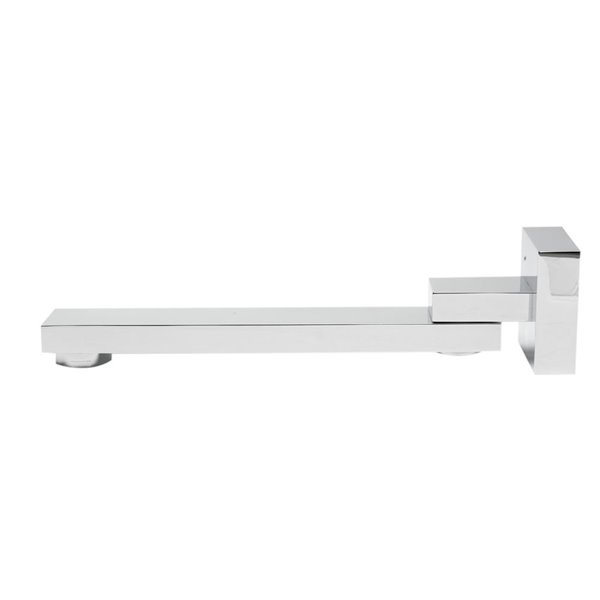 ALFI brand Square Bathtub Spout - 10.25-in - Polished Chrome