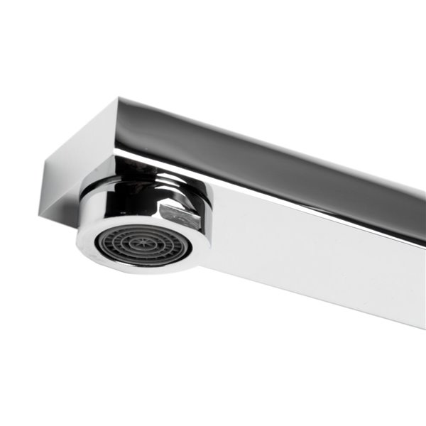 ALFI brand Square Bathtub Spout - 10.25-in - Polished Chrome