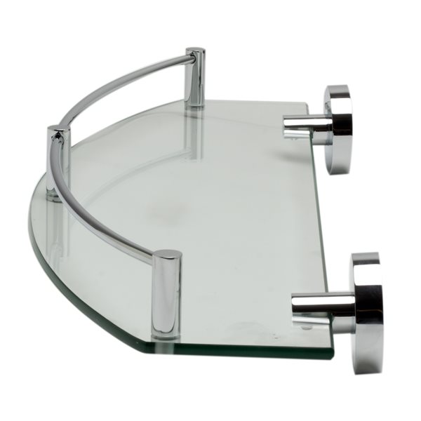 ALFI brand Bathroom Shelf - 1-Tier - 19.75-in - Polished Chrome