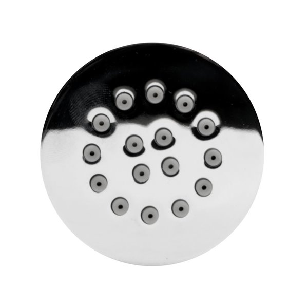 ALFI brand Round Adjustable Shower Jet - 2-in - Polished Chrome