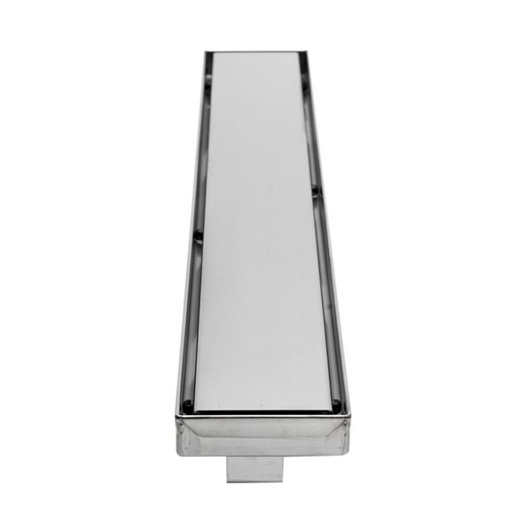 ALFI brand Linear Shower Drain - 24-in - Polished Stainless Steel